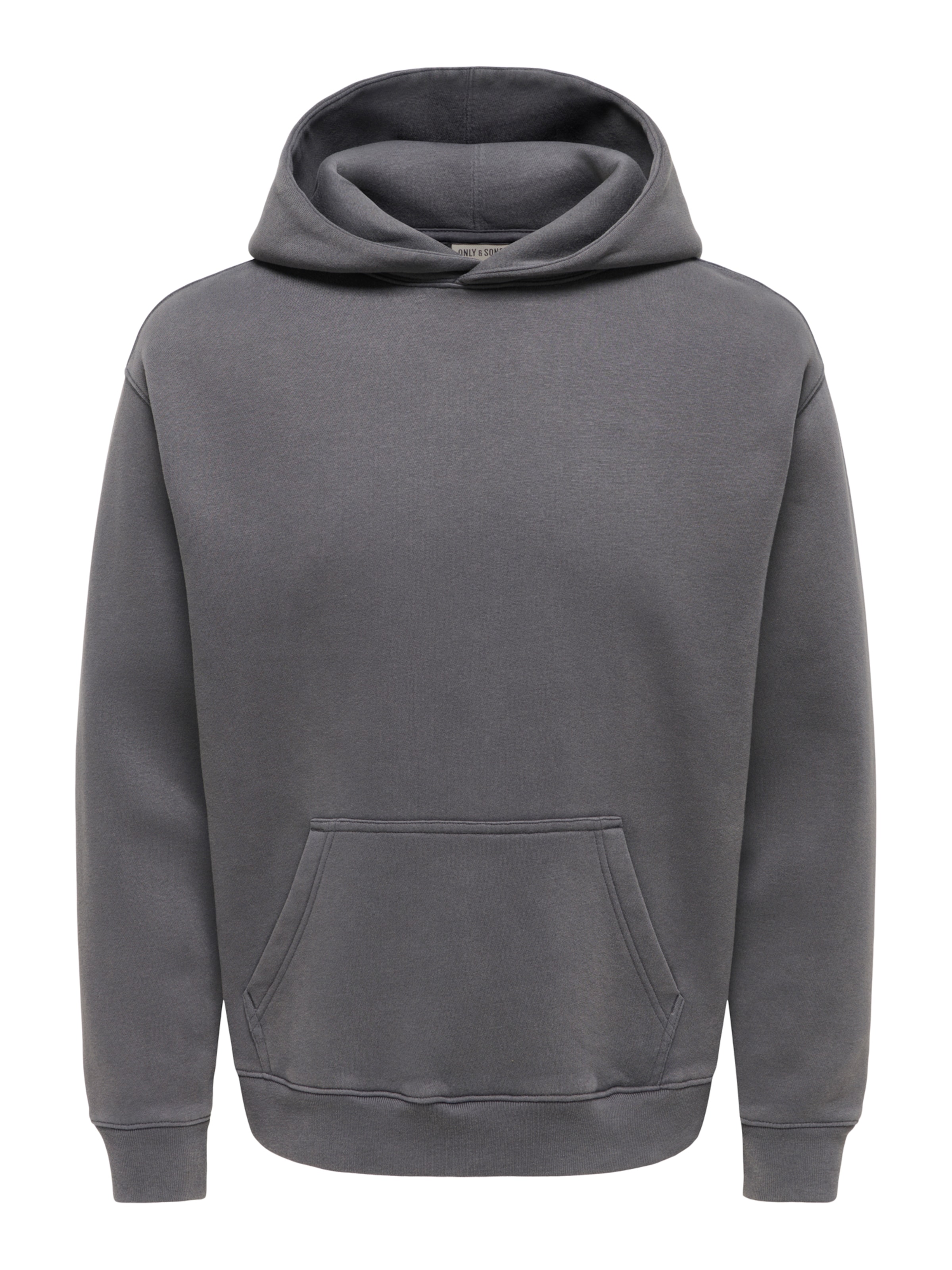 Only & Sons Свитшот 'ONSLARRY EFLOW' в Серый: спереди