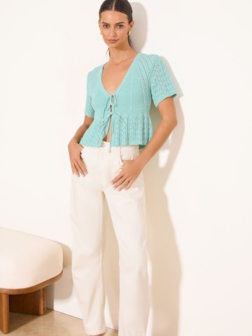 Lipsy Вязаная кофта в Синий