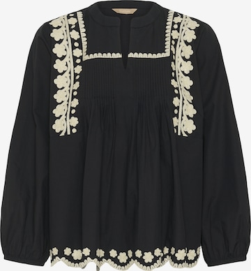 CULTURE - Blusa 'Viba' en negro: frente