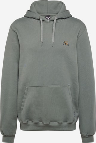 Iriedaily Sweatshirt in Groen: voorkant