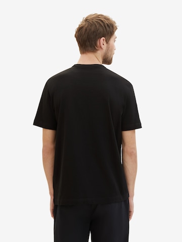 TOM TAILOR - Camisa em preto