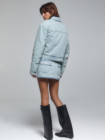 Pull&Bear Between-Season Jacket in Blue