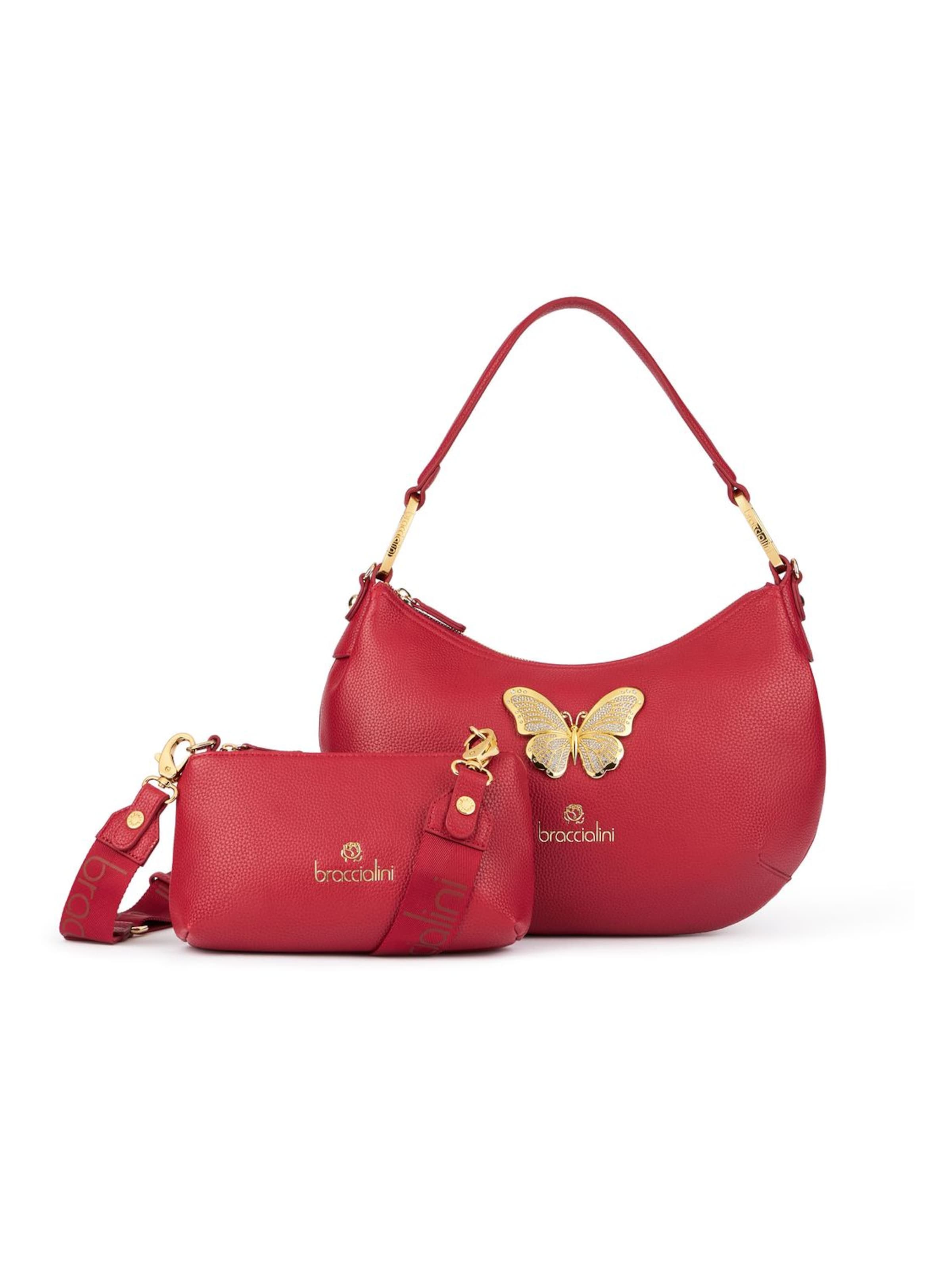 Braccialini Handtasche 'Beth Jewels'‌‌‌‌‌‌‌‌‌ in Rot: Vorderseite