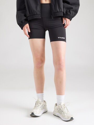 Hummel Slimfit Sportbroek 'Ultimate' in Zwart: voorkant