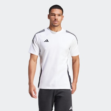 ADIDAS PERFORMANCE Performance shirt 'Tiro 24' in White: front