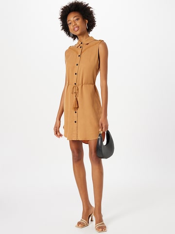 ONLY Shirt Dress 'ARIZONA' in Beige