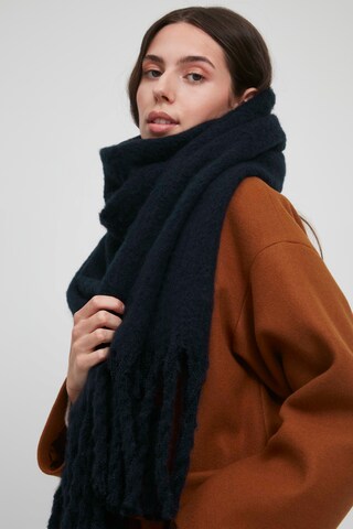 ICHI Scarf 'IABREW' in Black