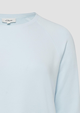 s.Oliver Sweatshirt in Blauw