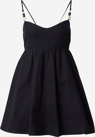 juoda Abercrombie & Fitch Suknelė: priekis