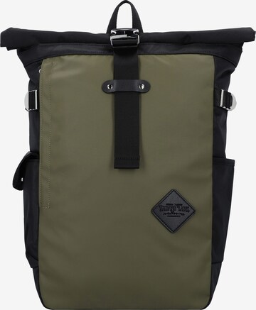 Harvest Label Backpack 'Naka ' in Green: front