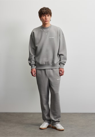 Pegador Wide leg Broek 'Jawed' in Grijs