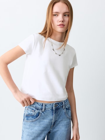 MANGO TEEN Shirts 'CATA' i hvid: forside