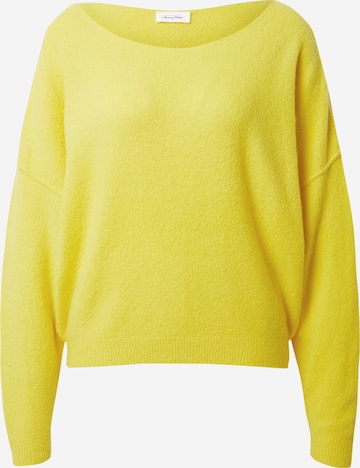AMERICAN VINTAGE Sweater 'DAMSVILLE' in Yellow: front