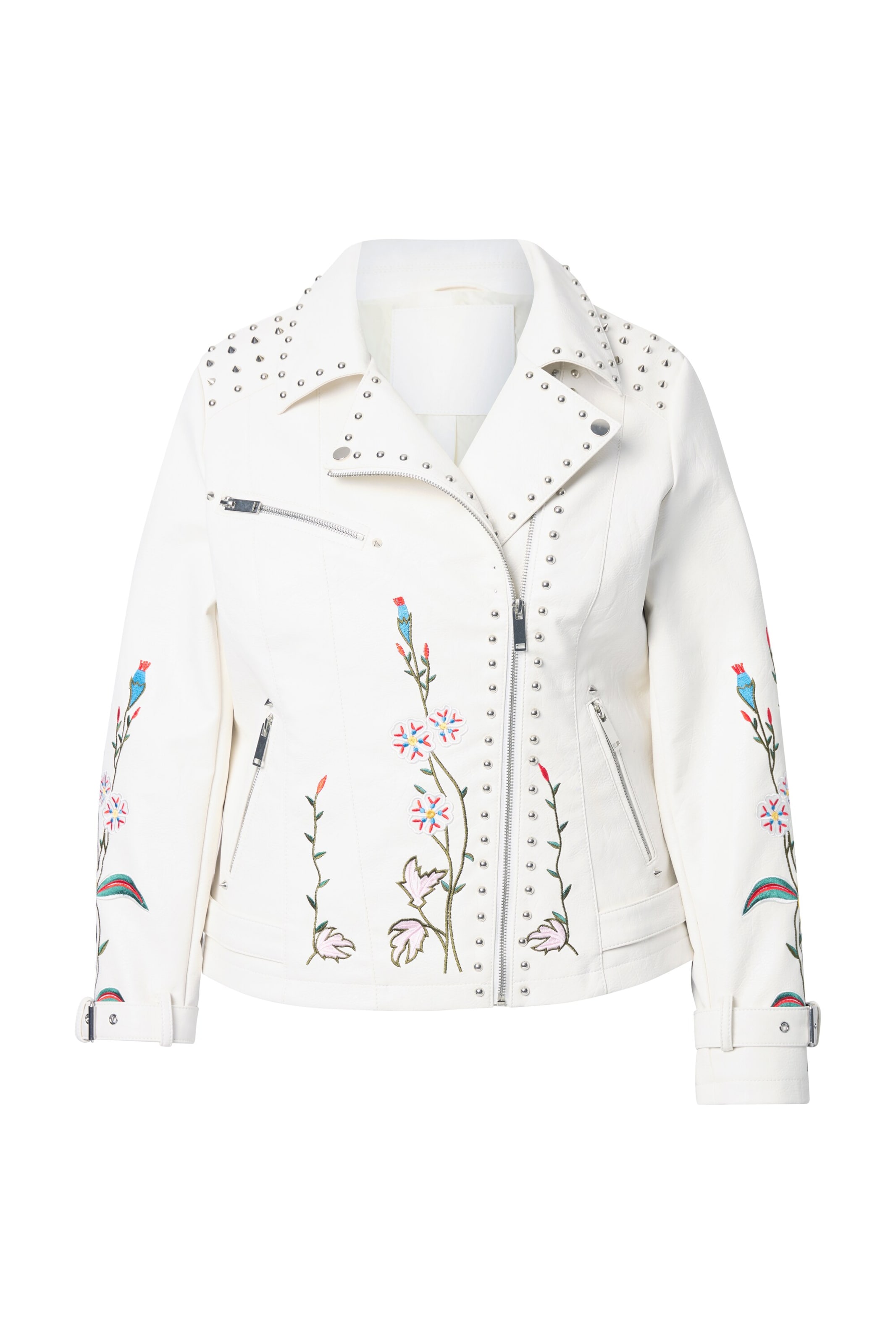 MIAMODA Between-season jacket in White: front