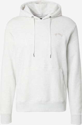 BILLABONGSweater majica 'ARCH' - bijela boja: prednji dio