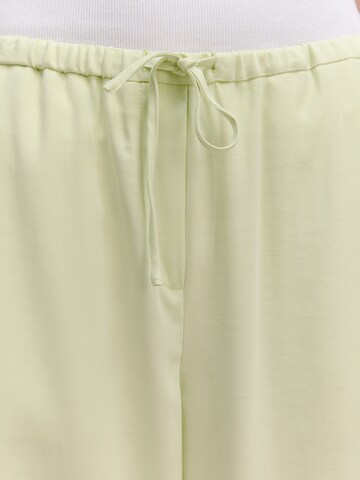 Wide Leg Pantalon 'Bjelle' EDITED en vert