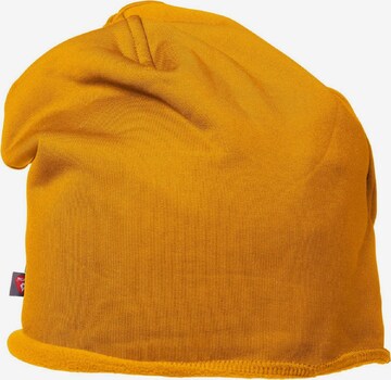 Isbjörn of Sweden Beanie 'Panda' in Yellow: front