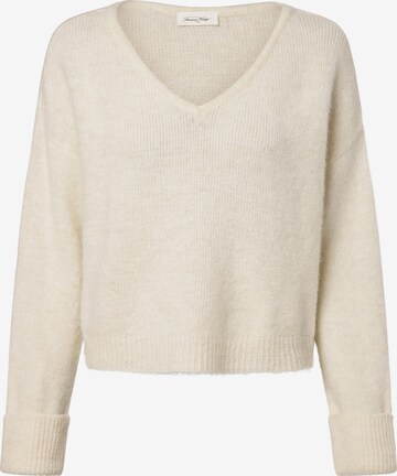 Pull-over 'East' AMERICAN VINTAGE en beige : devant