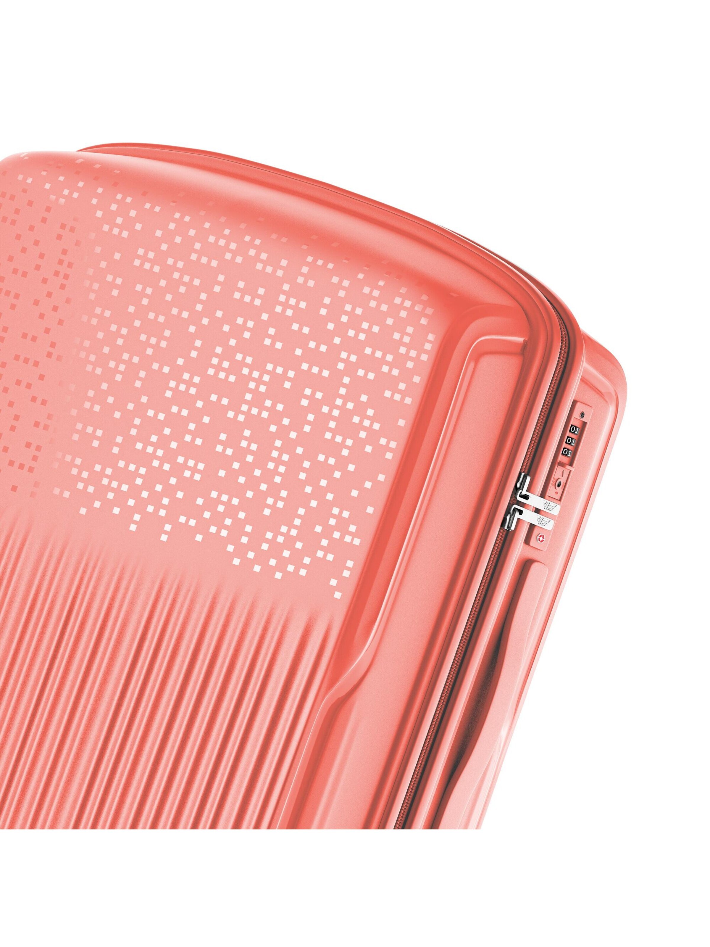 4FLY Suitcase Set 'Pixel' in Orange