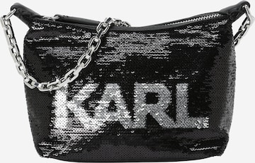 Sac bandoulière Karl Lagerfeld en noir : devant