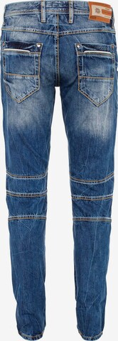 CIPO & BAXX Slimfit Jeans 'Crossroads' in Blauw