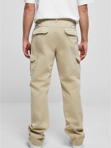 Urban Classics Regular Cargo trousers in Beige