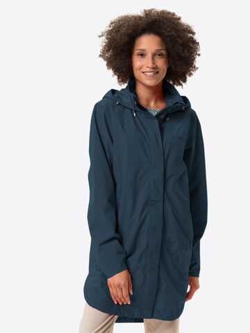 VAUDE Outdoormantel 'Mineo' in Blau: Vorderseite