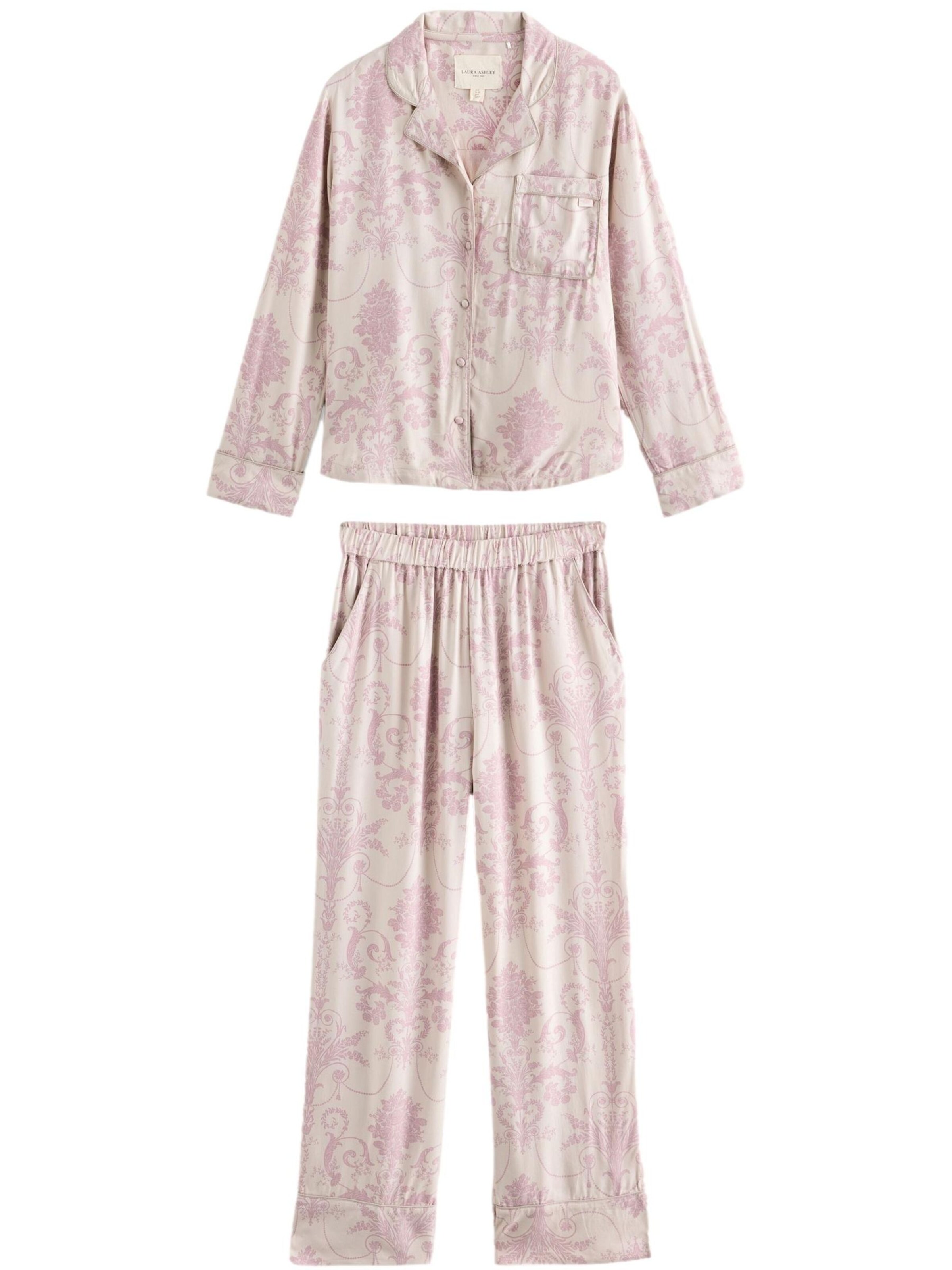 LAURA ASHLEY Pyjama 'Josette' in Roze: voorkant