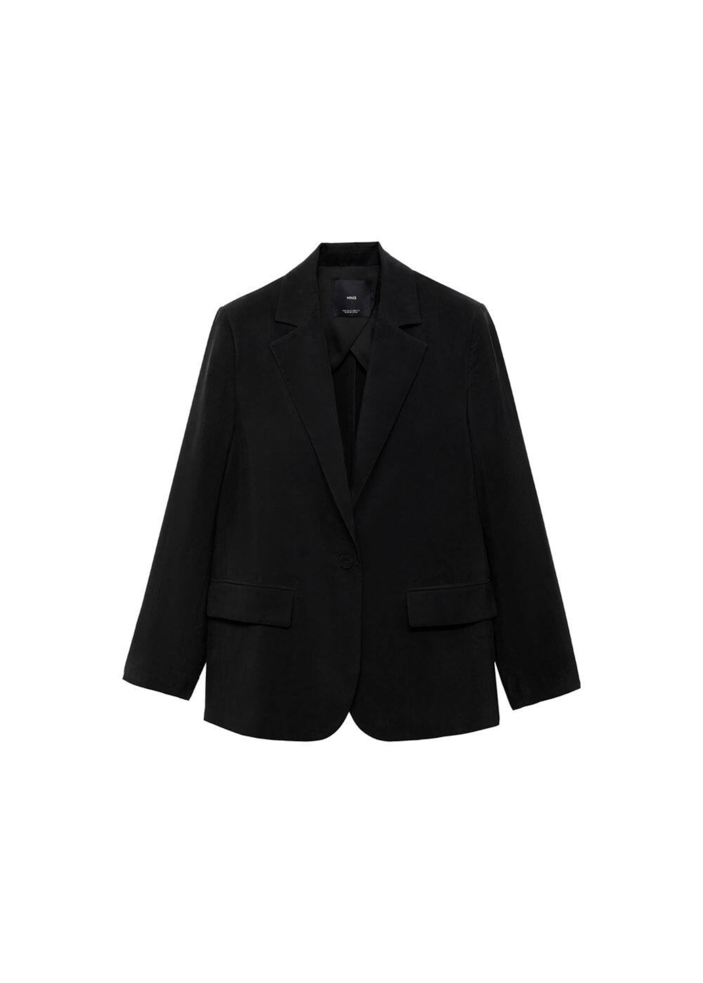 MANGO Marynarka 'Su' w kolorze czarny: przód