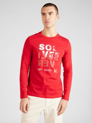 s.Oliver Shirt in Red: front