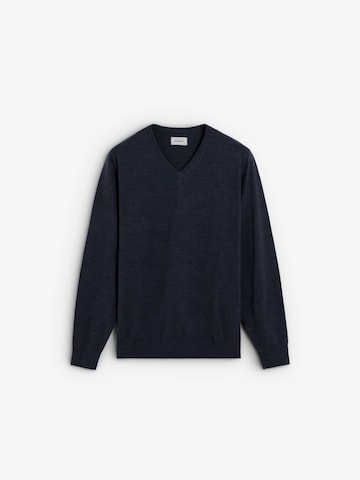 Scalpers Пуловер в синьо: отпред