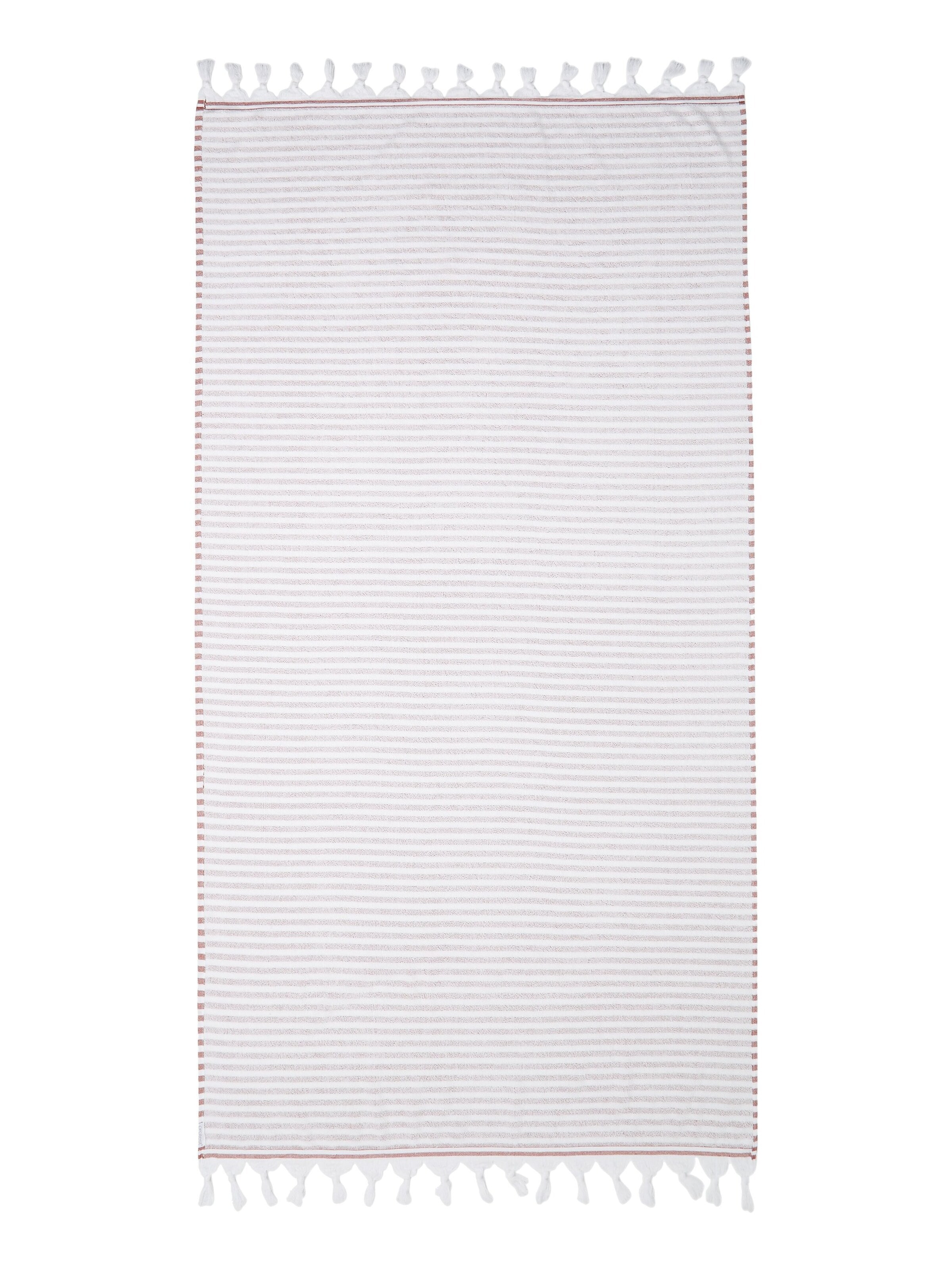 Serviette de plage 'PRTTHOLAV' PROTEST en marron