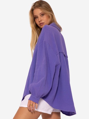 SASSYCLASSY Bluse in Lila