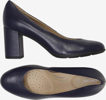 GEOX Pumps 38 in Blau: Vorderseite