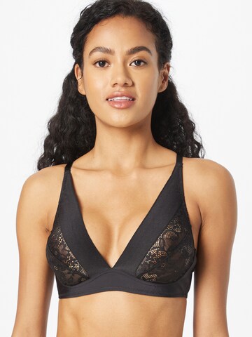 TRIUMPH Triangle Bra 'Vivid Spotlight' in Black: front