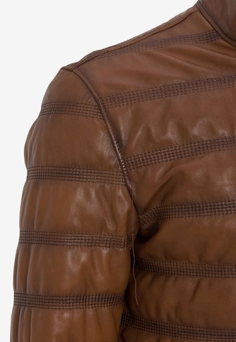 Veste mi-saison Jimmy Sanders en marron