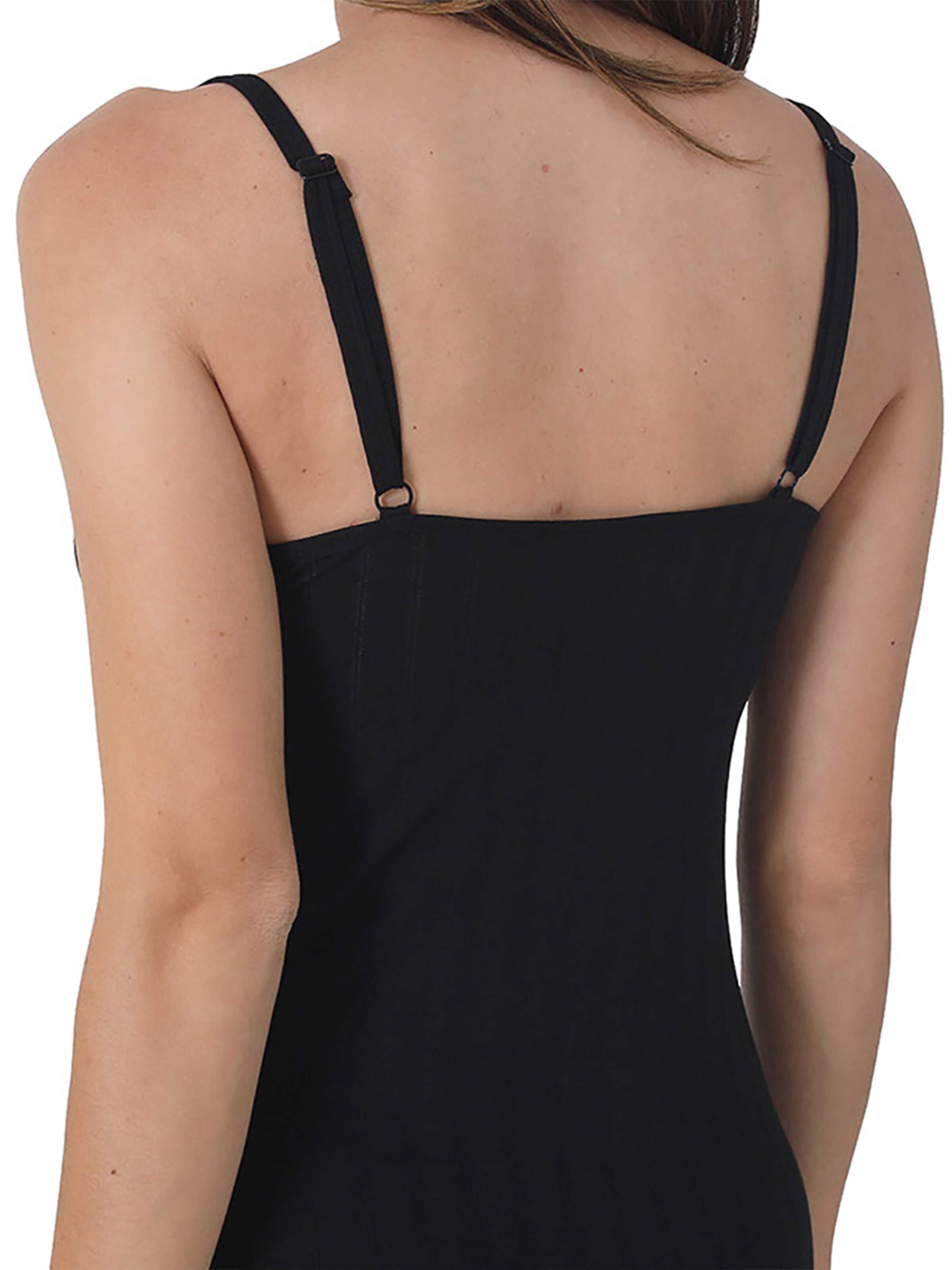 sassa Undershirt 'Natural Stripe' in Black