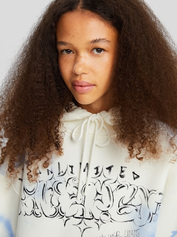 Bershka Sweatshirt i vit