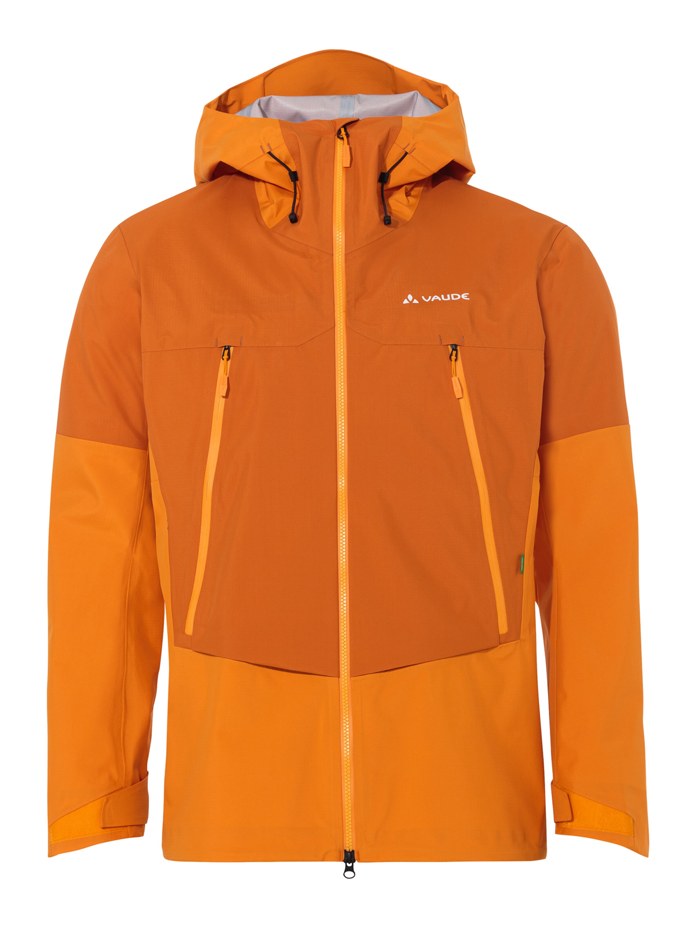 VAUDE Outdoorjas 'Croz Alpine' in Geel: voorkant
