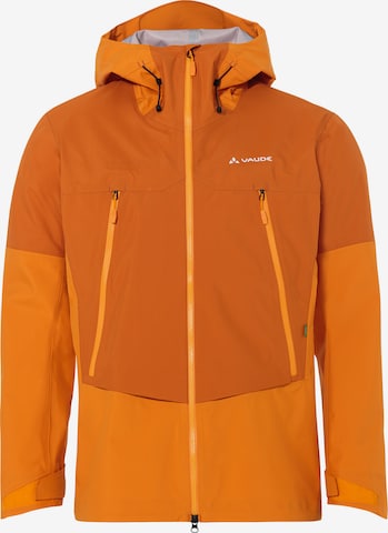 VAUDE Outdoor jacket 'Croz Alpine' in Yellow: front