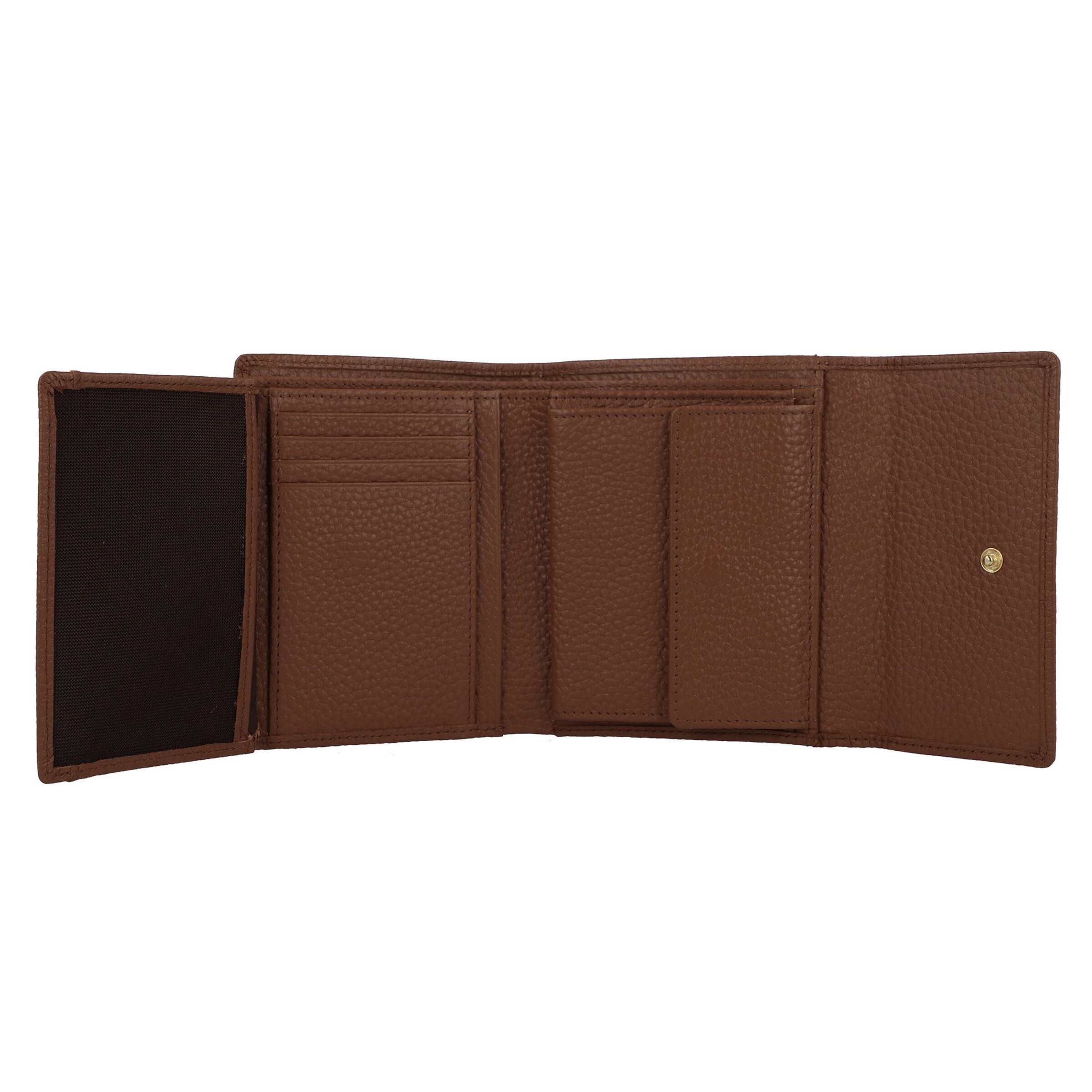 Braun Büffel Wallet 'Asti' in Brown