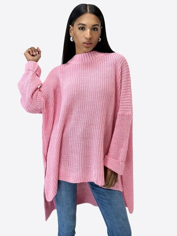 Elara Pullover in Pink: Vorderseite