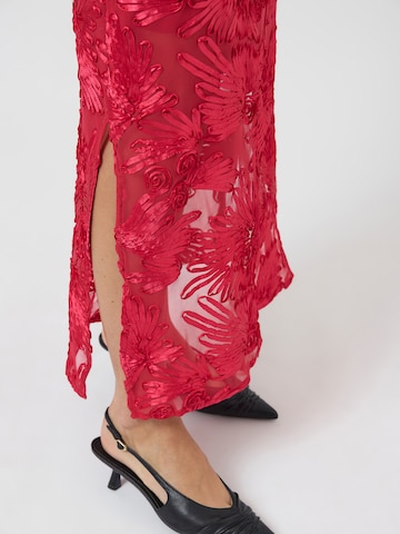 YAS Evening Dress 'YASFLOREE' in Red