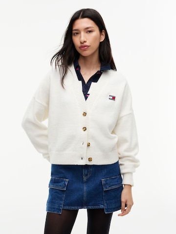 Tommy Jeans - Cárdigan en blanco: frente
