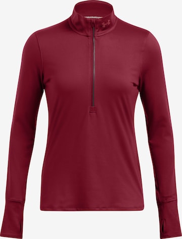 UNDER ARMOUR Performance shirt 'Qualifier Run' in Red: front