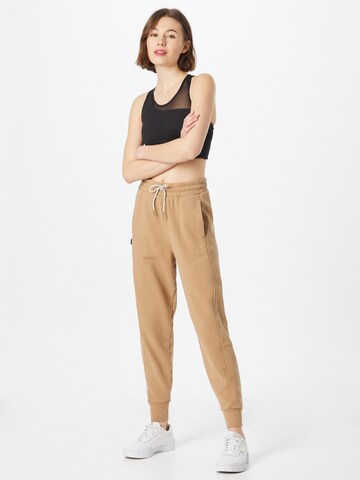 Effilé Pantalon de sport 'Infuse' PUMA en beige