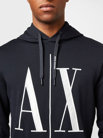 Felpa di ARMANI EXCHANGE in blu