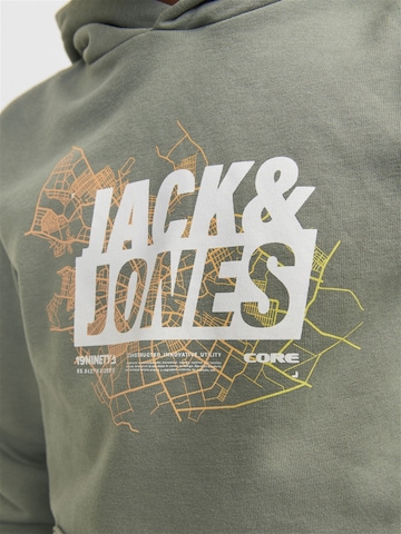 Jack & Jones Junior Sweatshirt 'Map' in Grün