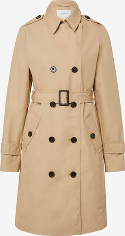 s.Oliver Tussenmantel in Beige: voorkant