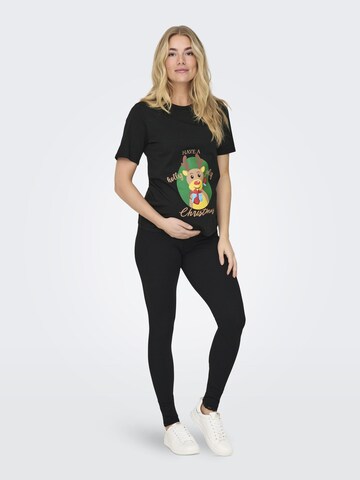 Only Maternity Shirt 'OLMPop' in Black